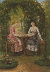 Rosen und Vergissmeinnicht